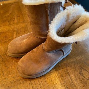 UGG Bailey Bow Mid Calf Boots